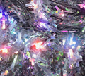 Silver Iridescent Crosses