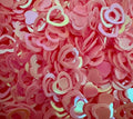 Light Pink Open Hearts