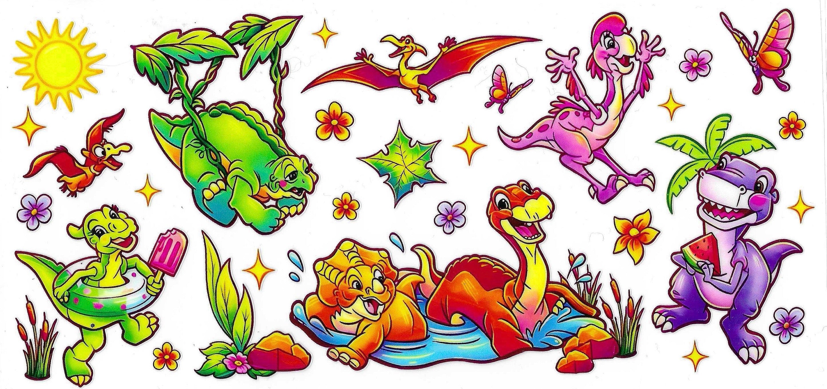 Throwback Cartoon Wraps