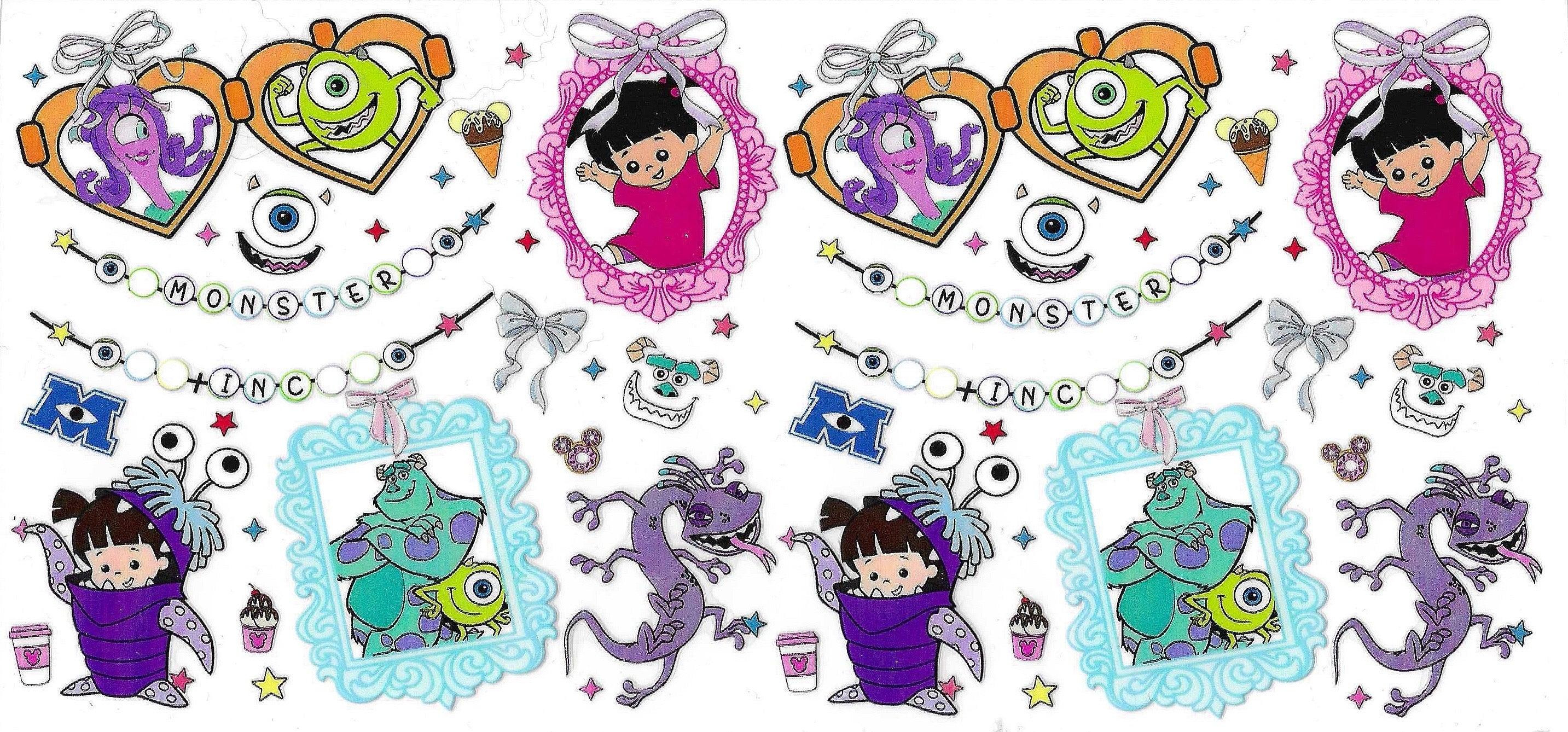 Monster's Inc Wraps