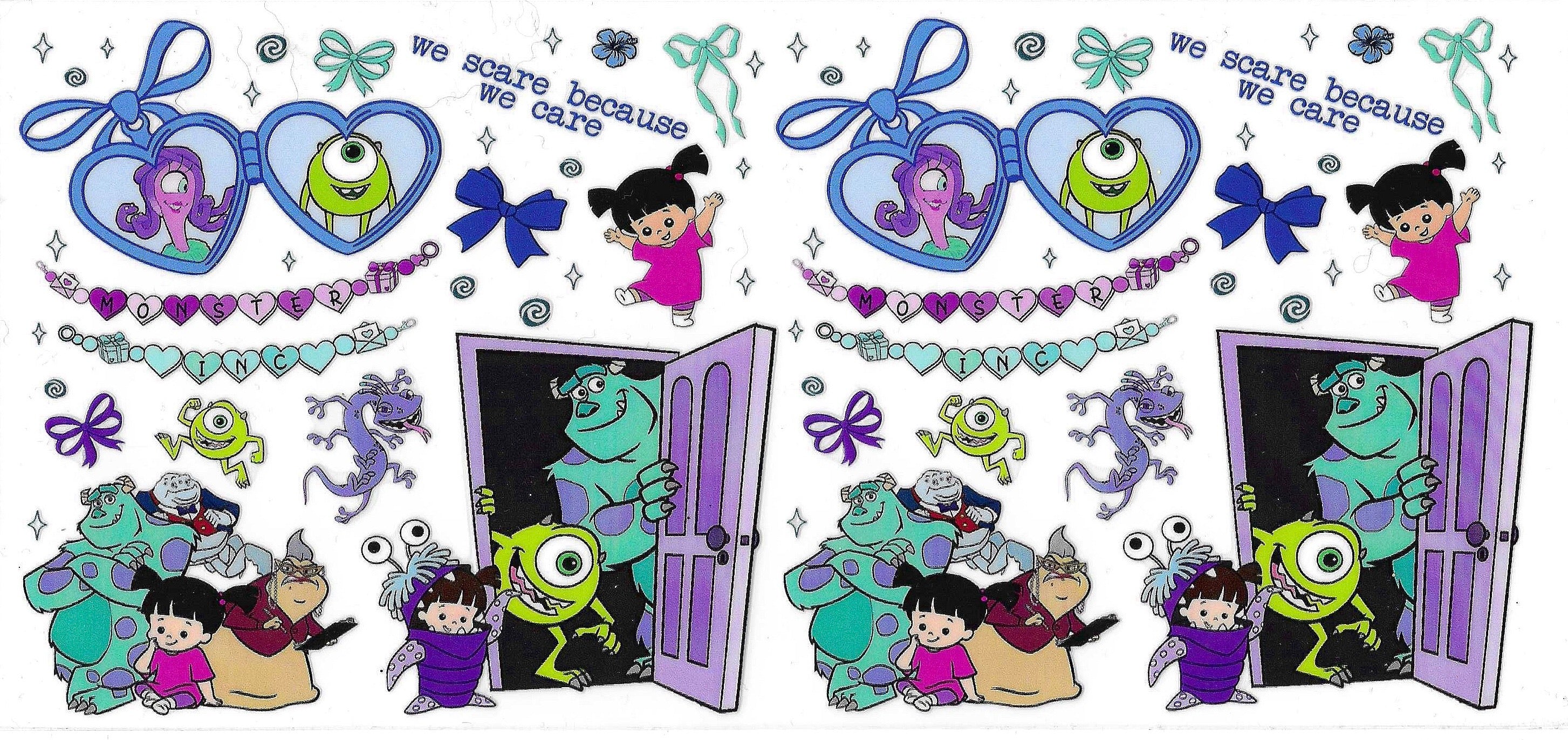 Monster's Inc Wraps