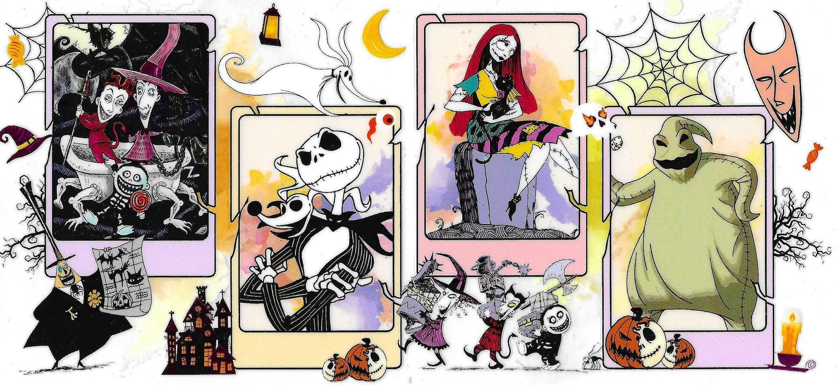 The Nightmare Before Christmas Wraps